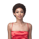 Bobbi Boss Short Curly Style Human Hair Wig - MH1271 Lea