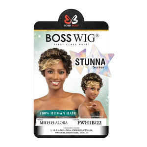 Bobbi Boss Stunna Series Human Hair Wig - MH1515 Alora