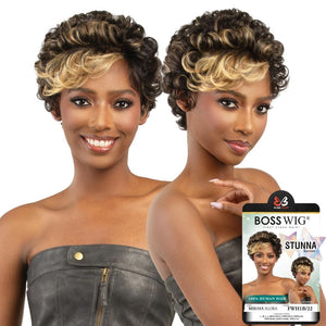 Bobbi Boss Stunna Series Human Hair Wig - MH1515 Alora