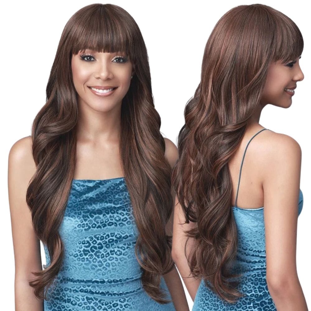 Bobbi Boss Synthetic Bold Bangs Boss Wigs - M404 Bahari