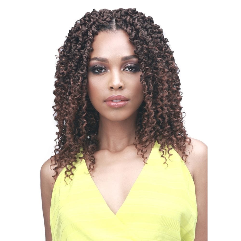 Bobbi Boss Synthetic Crochet Hair - 3X Passion Twist Boho Style 10"