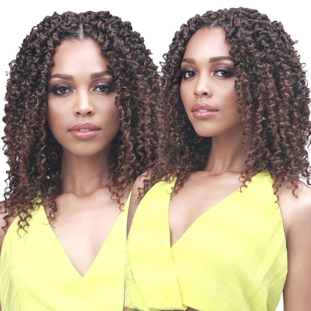Bobbi Boss Synthetic Crochet Hair - 3X Passion Twist Boho Style 10"