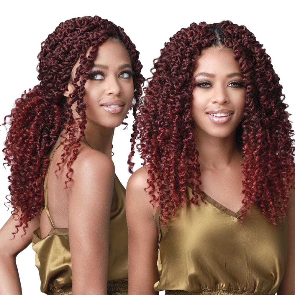 Bobbi Boss Synthetic Crochet Hair - 3X Passion Twist Boho Style 14"