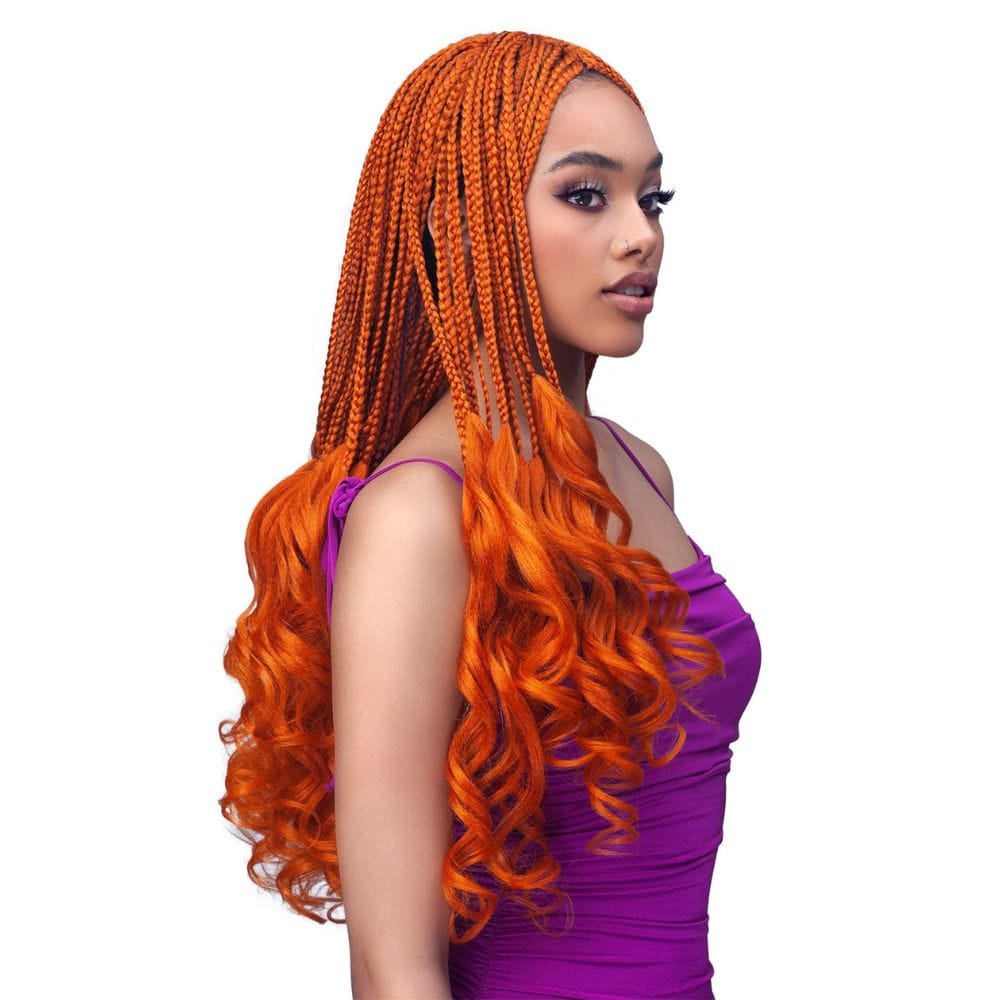Bobbi Boss Synthetic Pre-Stretched Crochet Braid - 3x French Curl 20"