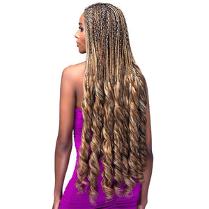 Bobbi Boss Synthetic Pre-Stretched Crochet Braid - 3x French Curl 28"
