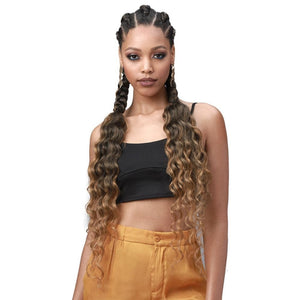 Bobbi Boss Synthetic Pre-Stretched Crochet Braid - 3x Ocean Wave 28"