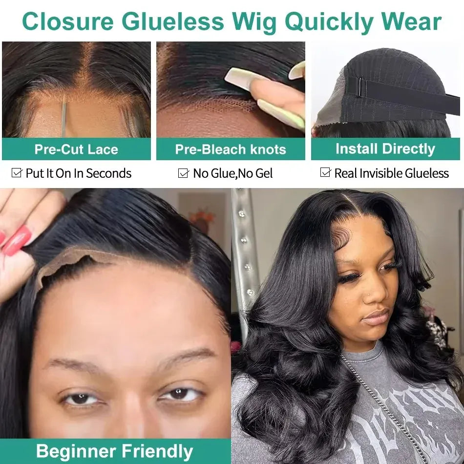 Body Wave Bob Wig Human Hair 13X5 Lace Front Human Hair Wigs For Women 13x7 HD Transparent Lace Frontal Wig 5x5 Glueless Bob Wig