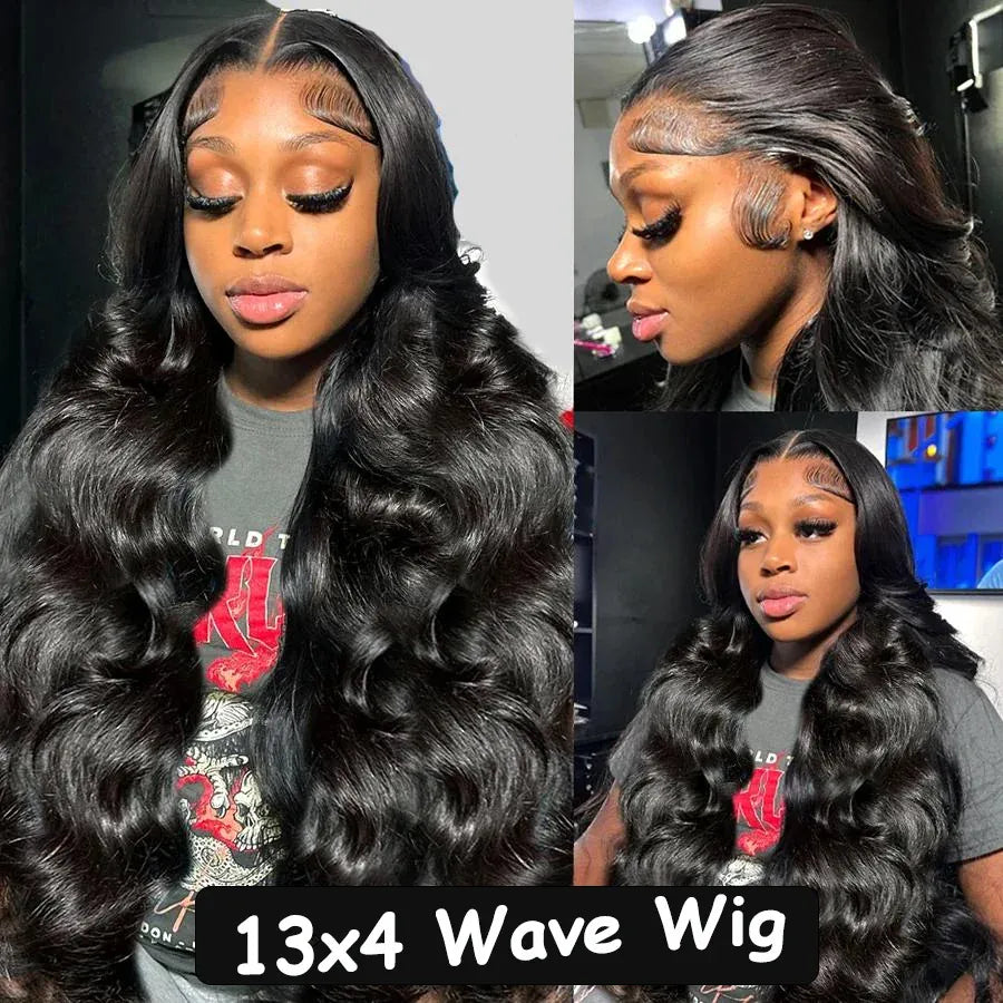 Body Wave Human Hair Wigs 30 40 Inch Body Wave Lace Front Wig PrePlucked With Baby Hair 13x4 13x6 Hd Lace Frontal Wigs For Women