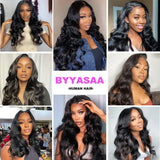 Body Wave Human Hair Wigs 30 40 Inch Body Wave Lace Front Wig PrePlucked With Baby Hair 13x4 13x6 Hd Lace Frontal Wigs For Women
