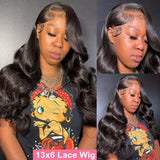 Body Wave Human Hair Wigs 30 40 Inch Body Wave Lace Front Wig PrePlucked With Baby Hair 13x4 13x6 Hd Lace Frontal Wigs For Women
