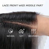 Body Wave Lace Front Human Hair Wigs 200 Density 13x4 Glueless Body Wave Human Hair Wigs For Woman 13x6 HD Lace Human Hair Wig