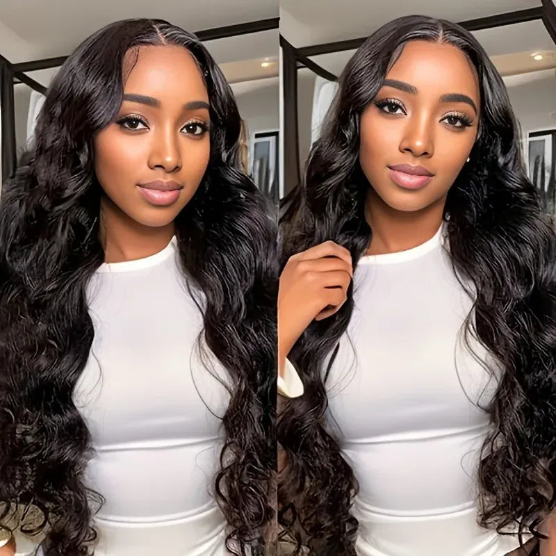 Body Wave Lace Front Human Hair Wigs 200 Density 13x4 Glueless Body Wave Human Hair Wigs For Woman 13x6 HD Lace Human Hair Wig