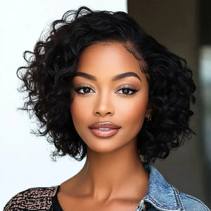 Body Wave Pixie Cut Human Hair Lace Wig, Short Brazilian Style with Baby Hair