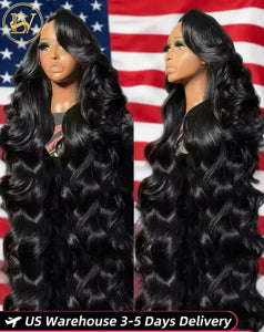 Brazilian Body Wave Human Hair Wig with HD Lace, Pre-Plucked Hairline & 250% Density – 13x4, 13x6 or 360 Lace