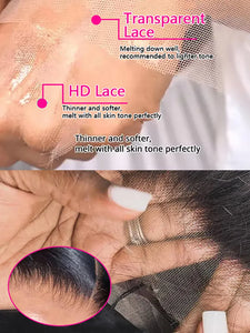 Brazilian Bone Straight Human Hair Wig – 5x5 HD Transparent Lace Front, 200% Density, 40-46 Inch