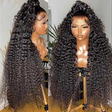 Brazilian Deep Curly Human Hair Wig 13X6/13X4/360 HD Lace Frontal Wig 180/250%Density
