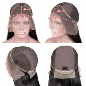 (Bubbles) 613 Blonde Bob Human Hair HD Lace Front Wig 13x4 Brazilian Remy Hair, Straight 150-180% Density, 8-16 Inch