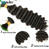 Bulk Human Hair For Braiding Deep Wave Bulk Hair For Boho Braids Double Drawn Bulk Human Hair Bundles Wholesale