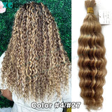 Bulk Human Hair For Braiding Deep Wave Bulk Hair For Boho Braids Double Drawn Bulk Human Hair Bundles Wholesale