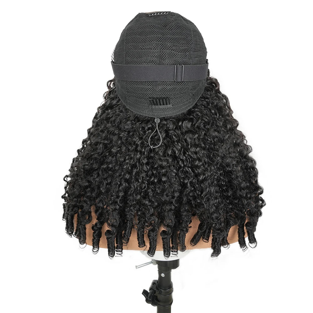Burmese Curly Curls Human Hair Lace Front Wig Transparent Lace Pre Plucked Brazilian Virgin Human Hair Lace Wig For Black Women