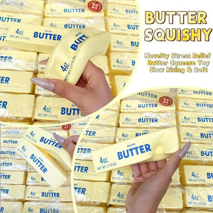 Butter Stick Squishy Fidget Toy, Slow Rebound Squeeze Stress Ball, Sticky Sensory Toy