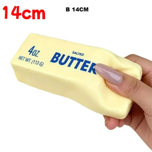 Butter Stick Squishy Fidget Toy, Slow Rebound Squeeze Stress Ball, Sticky Sensory Toy