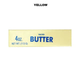 Butter Stick Squishy Fidget Toy, Soft Elastic Sensory Stress Relief Squeeze Prank Toy