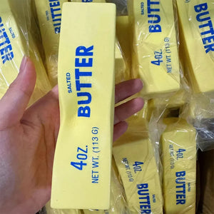 Butter Stick Squishy Toy Slow Rising Stress Relief Fidget Squeeze Toy Soft Butter Bar Sensory Hand Toy
