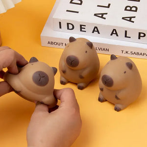 Capybara Squishy Fidget Toy, Soft Slow Rising Sensory Stress Relief Squeeze for Kids and Adults