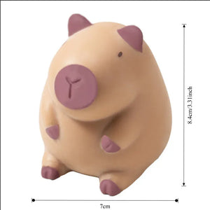 Capybara Squishy Fidget Toy, Soft Slow Rising Sensory Stress Relief Squeeze for Kids and Adults