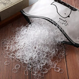 Children's Rubber Bands Small Disposable Leather Covers Tie Headbands Girl Hair Accessories Korean Hairst High Elasticity
