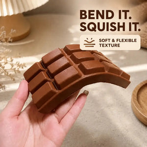 Chocolate Squishy Fidget Toy, Soft Slow Rising Sensory Stress Reliever