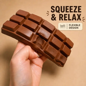 Chocolate Squishy Fidget Toy, Soft Slow Rising Sensory Stress Reliever