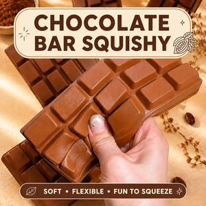 Chocolate Squishy Fidget Toy, Soft Slow Rising Sensory Stress Reliever