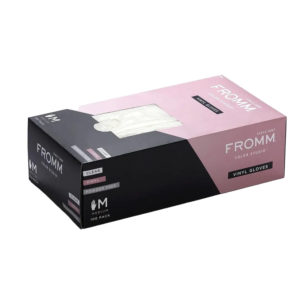 Clear Vinyl Powder Free Disposable Gloves (100pcs)