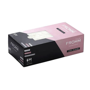 Clear Vinyl Powder Free Disposable Gloves (100pcs)