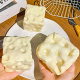 Coconut Oil Cheese Butter Stick Squishy Blind Box Moldable Stress Ball Butter Cheese Bar Squeeze Fidget Toy Decompress Vent Toy