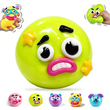 Colorful Smushers Squishy Toys DIY Curiosities Dog Face Swap Squeeze Toys Stress Relieving Soft Moldable Slow Rising Party Gifts