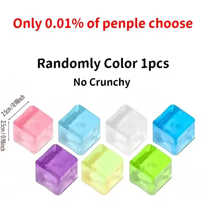Crunchy Butter Stick Squishy Stress Ball Fidget Toy Crunchy Squishies Squeeze Toy ASMR Anti Stress Release Hand Relax Gift Toys