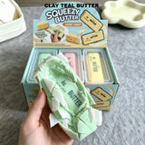 Crunchy Butter Stick Squishy Toy – Wax Coated Sensory Fidget Squeeze Bar with Crispy Crackle Sound