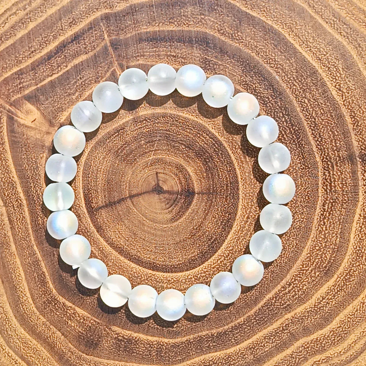 Crystal Bracelet Natural Grey Moonstone Lavolite Niche Design Advanced Sense Gold Tiger Eye Stone Blue Tiger Eye Ins Hand String