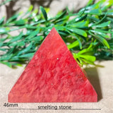 Crystal Natural Pyramid Stone Quartz Stone Amethyst Smelting Healing Spiritual Carving Mineral Home DecorationGemstones