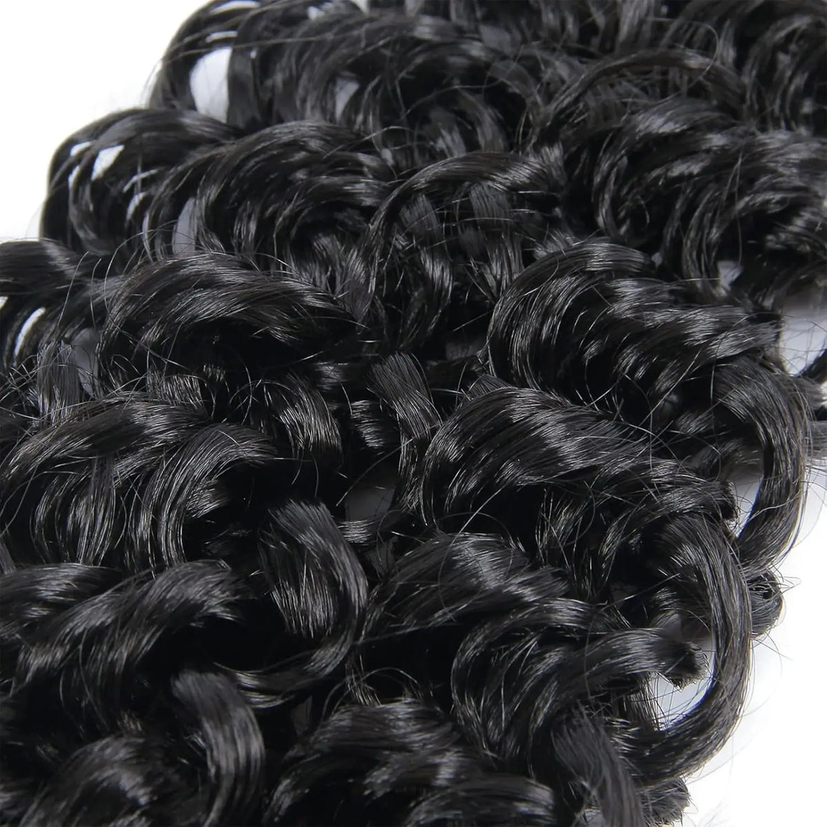 Curly Crochet Hair GoGo Curl Crochet Hair for Women Natural Black Deep Wave Braiding Hair, Synthetic Bohemian Crochet Braid