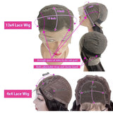 Curly Short Bob Wig Human Hair 13x4 Deep Wave Lace Front Wigs Human Hair Curly Wigs for Black Women Short Bob Wigs Wet and Wavy 4x4 Lace Closure Bob Wig Natural Hairline 250% Density