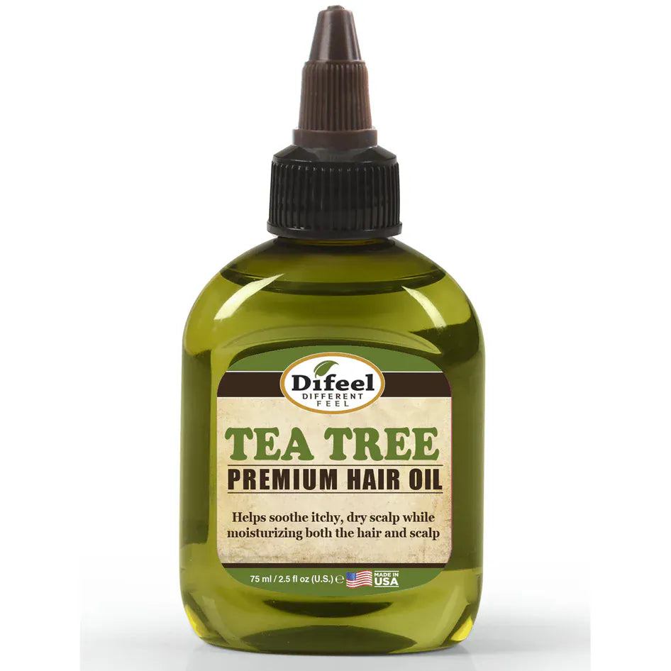 Difeel Premium Hair Oil - Tea Tree 2.5 oz