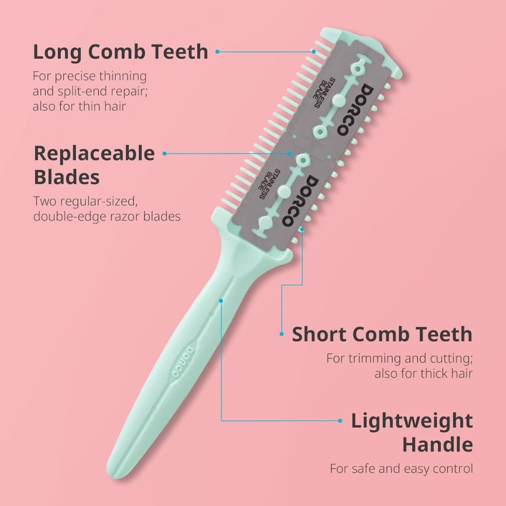 Dorco Tinkle Hair Cutter Razor Comb (HC-0002)