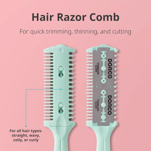 Dorco Tinkle Hair Cutter Razor Comb (HC-0002)