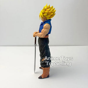 Dragon Ball Z Future Trunks Action Figure, 25cm PVC Collectible Statue Model