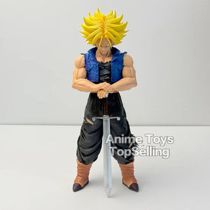 Dragon Ball Z Future Trunks Action Figure, 25cm PVC Collectible Statue Model