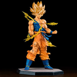 Dragon Ball Z Goku Super Saiyan Figure, 16cm Anime PVC Action Model Collectible Gift